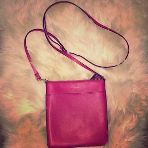 Pink Coach Crossbody Handbag